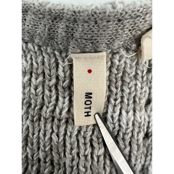 Anthropologie Moth Women's Layered Aselin Pullover Shirttail Sweater Size S - Picture 3 of 12